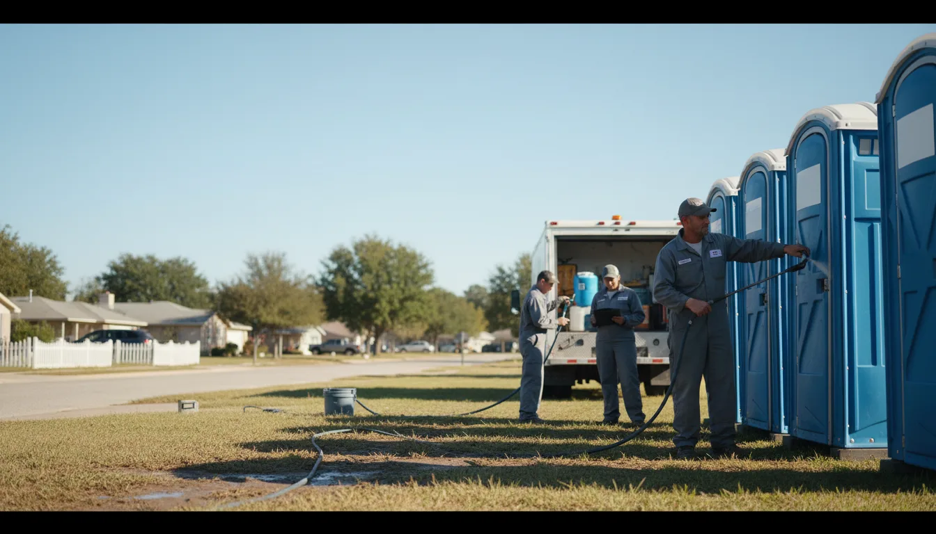 Long-Term Portable Toilet Rental in Crooksville, OH near me